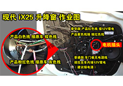 現(xiàn)代IX25升降窗安裝指導(dǎo)