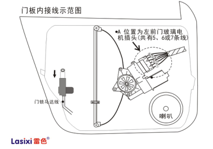 左前窗有沒一鍵升窗怎樣判斷升窗器車型的高低配